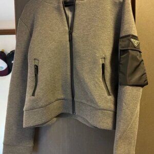 FINAL SALE Super rare Prada hooded jacket with logo size 40 mint condition